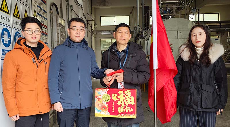 春節慰問(wèn)送溫暖，歲寒情深暖人心